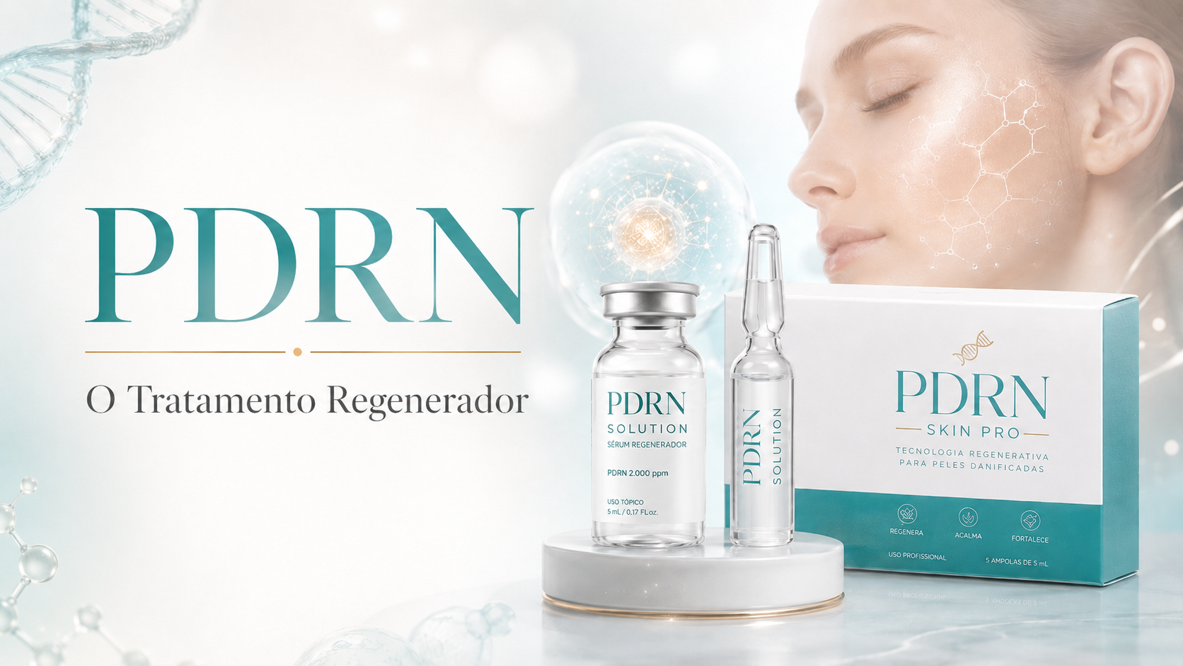 PDRN: tratamento regenerador para pele danificada